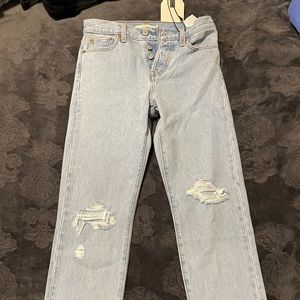 Levi wedgie jeans